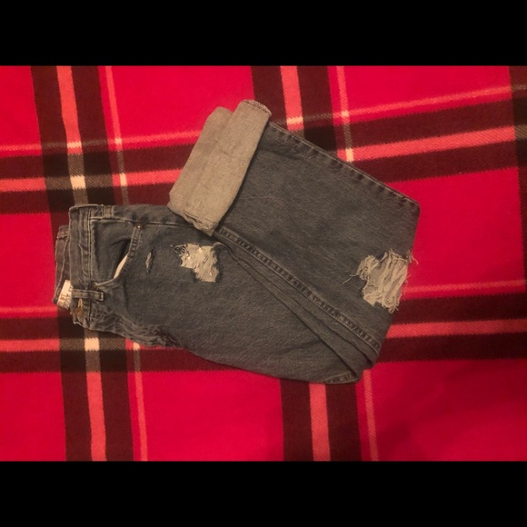 ✨Hand Distressed Jeans ✨ - Picture 6 of 6